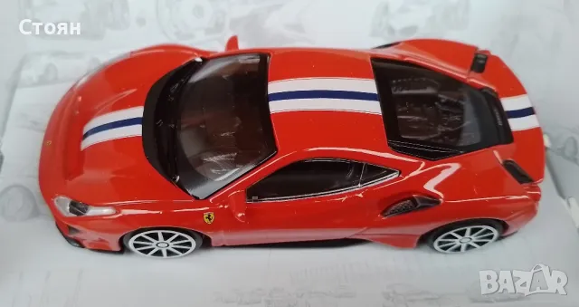 Ferrari 488 Pista, мащаб 1/43, снимка 9 - Колекции - 48270065