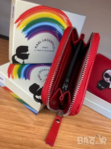 портмонета karl lagerfeld , снимка 8 - Портфейли, портмонета - 51404075