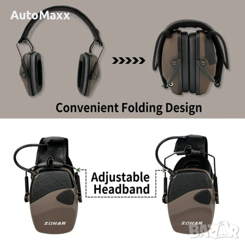 ZOHAN EM054 Електронна защита за уши за стрелба с намаляване на шума

, снимка 6 - Оборудване и аксесоари за оръжия - 50892240