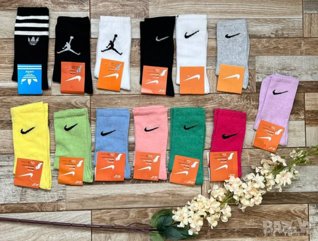 Чорапи Унисекс  nike jordan, снимка 3 - Дамски чорапи - 50765502
