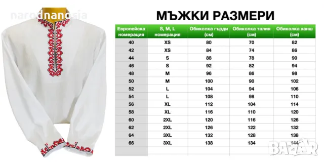 МЪЖКА РИЗА С БРОДИРАНА ШЕВИЦА - Модел 2, снимка 2 - Други - 45935234