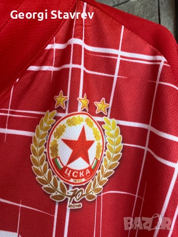 Тениска ЦСКА 70 години!!!, снимка 4 - Футбол - 51425102