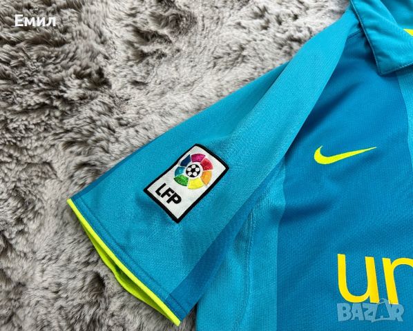 Оригинална тениска Nike x Barcelona x Messi, Размер S-M, снимка 3 - Тениски - 46305226
