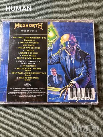 Megadeth , снимка 13 - CD дискове - 46145184