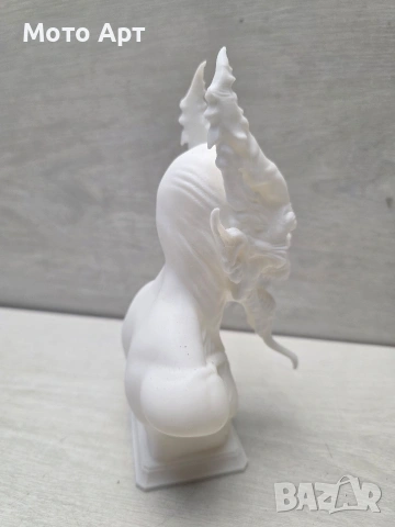 Демонска Дяволска Глава Фигура Демон Дявол Diablo 3D 3Д Принт за Оцветяване Демон Дявол, снимка 4 - Декорация за дома - 54167075