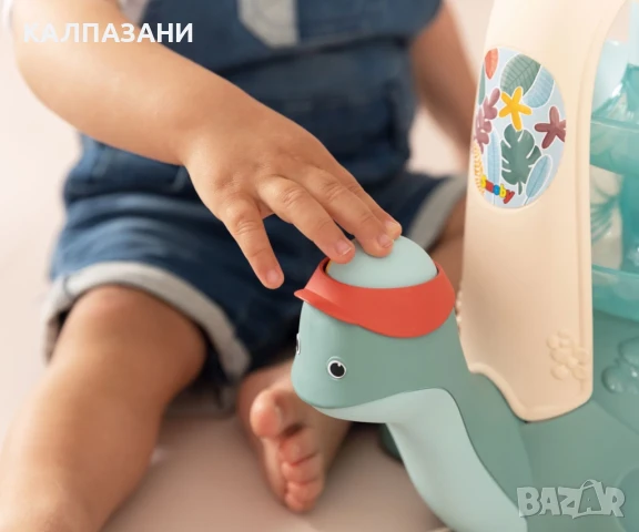 Smoby - ЛитъЛ Костенурка със спирала и топки 7600140310, снимка 4 - Коли, камиони, мотори, писти - 50714025