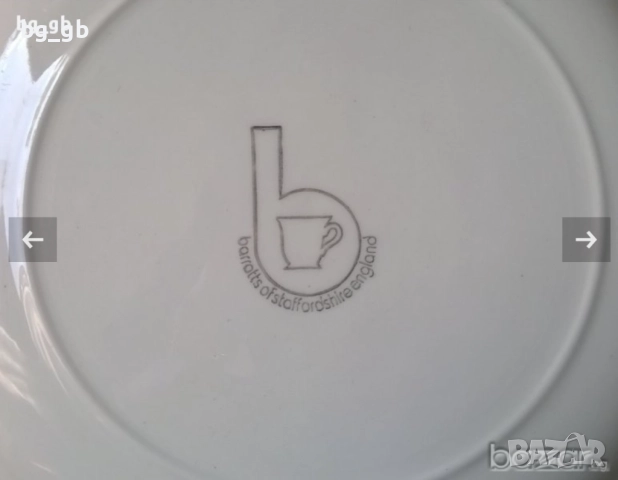 Японска /Английска декоративна чиния, снимка 5 - Декорация за дома - 35753316