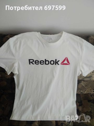 Нова оригинална мъжка тениска REEBOK XL, снимка 3 - Тениски - 45098587