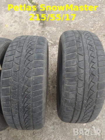 Зимни гуми Petlas SnowMaster W651 215/55/17, DOT 19, снимка 3 - Гуми и джанти - 51845205