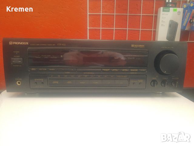 Receiver PIONEER VSX-452, снимка 1 - Ресийвъри, усилватели, смесителни пултове - 46262886