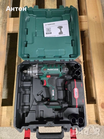 Гайковерт Parkside , снимка 2 - Куфари с инструменти - 53906215