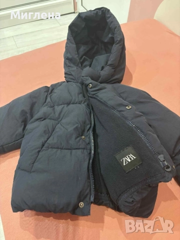 Зимно яке за момче Zara, снимка 2 - Детски якета и елеци - 52439601