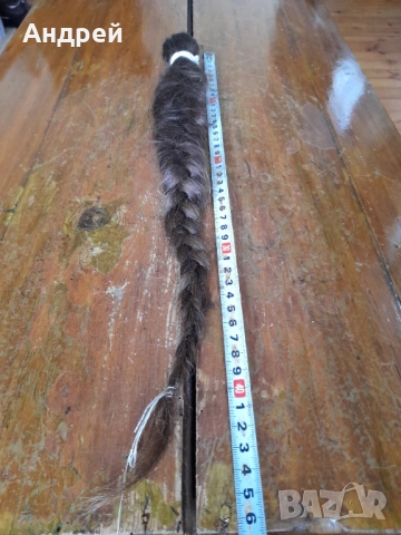 Стара естествена коса #17, снимка 6 - Други ценни предмети - 54174440