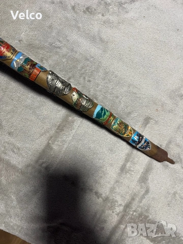 Туристически  бастун , снимка 9 - Антикварни и старинни предмети - 54166900
