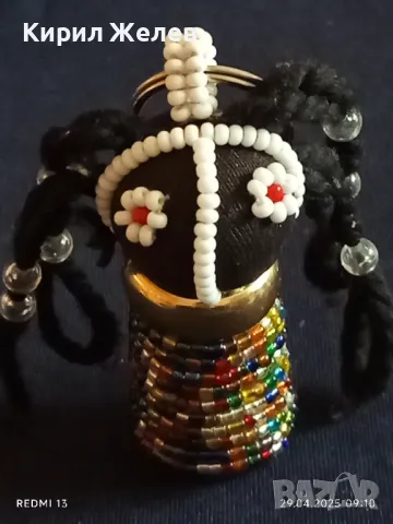 Арт ключодържател много красив интересен ръчна изработка 13736, снимка 6 - Други - 50077141