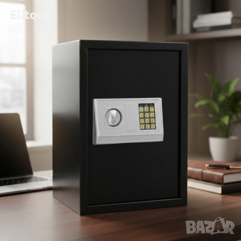 Електронен сейф 43L с аварийни ключове и монтажни болтове – Сигурност и защита за ценни вещи, снимка 5 - Друга електроника - 53202879