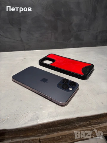 Перфектен Iphone 14 Pro Max 256 GB Purple, снимка 2 - Apple iPhone - 54258904