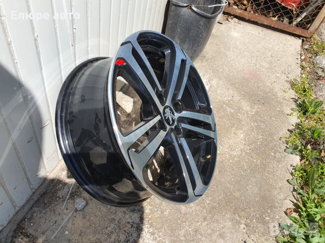 Джанти Пежо 4x108x7J17 ET25, снимка 2 - Гуми и джанти - 54230337