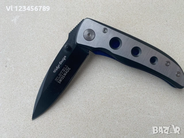 Сгъваем нож KLOTZLI / 90х200 mм /, снимка 3 - Ножове - 53845406