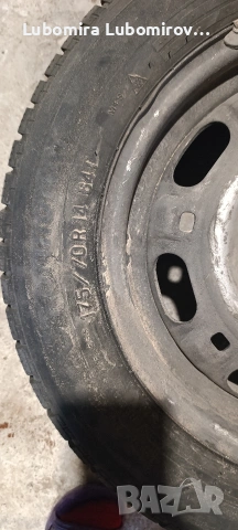 зимни гуми с джанти 2 броя , снимка 4 - Гуми и джанти - 53215180