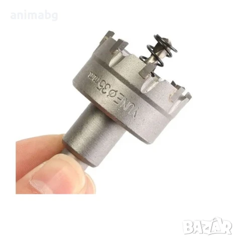 ANIMABG Боркорона за метал с твърдосплавни пластини 22мм