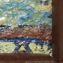 Картина  с маслени бои пейзаж Велико Търново  с подпис от художника, снимка 3