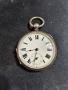Швейцарски СРЕБЪРЕН джобен часовник 1900г. с ключе - 10 РУБИНА ПРОМОЦИЯ, снимка 2