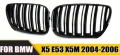 Нови Двойни M Решетки (Бъбреци) BMW X5 E53 от 1999г до 2006г - Черен Гланц, снимка 4