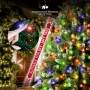 Коледни лампички за елха NETTA 2,5 м x 12 нишки 300 LED, 8 режима, многоцветни, снимка 4