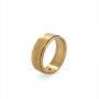 Златен пръстен брачна халка 5,07гр. размер:53 14кр. проба:585 модел:24200-3, снимка 2