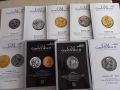 Лот аукционни каталози за антични монети, снимка 1 - Нумизматика и бонистика - 45635855