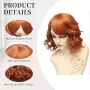 Нова Перука за Парти Ежедневие, Висококачествена коса за жени прическа, снимка 2