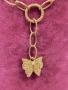 Златен Синджир с пеперудки 4.83гр / 14К, снимка 2