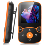 AGPTEK MP3 плейър Bluetooth 5.0 Sport 32GB с 1,5 инчов TFT цветен екран НОВ, снимка 1 - MP3 и MP4 плеъри - 45063849