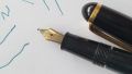 STAEDTLER Винтидж писалка черен целулоид - 14 k златeн писец, снимка 8