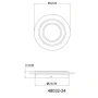 LED Плафонера GLOBO / 24W, снимка 4