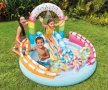 Надуваем център за игра с пързалка INTEX, 170 х 168 х 122 см, Candy Zone, снимка 1