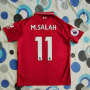 Liverpool 18/19 Home Shirt x #11 M. Salah, S