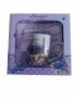 Комплект порцеланова чаша с лъжичка, снимка 1 - Чаши - 45751125