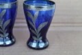 Стъклени чаши със сребърна украса, снимка 4
