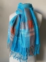 Тюркоазен, син шал, снимка 3
