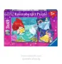 Комплект пъзели Ravensburger Disney Princesses 3 в 1, 3 x пъзела от 49 части Принцеси на Дисни, снимка 1