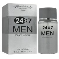 24х7 Мъжки дълготраен аромат - 100мл/  Прекрасна цитрусова смес с креативни пикантни акценти, обвити, снимка 2 - Мъжки парфюми - 45790395