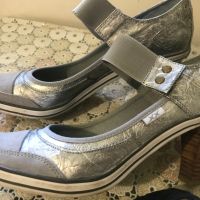 Дамски летни обувки на ток, снимка 1 - Дамски обувки на ток - 45491845