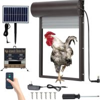 Автоматична врата за кокошарник Cunliwaa- напълно автономна!, снимка 1 - Кокошки и пуйки - 45535664