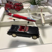 Стара ламаринена играчка, снимка 1 - Коли, камиони, мотори, писти - 45009835