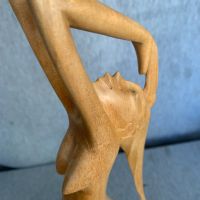 дървена фигура статуетка , снимка 8 - Статуетки - 45268371