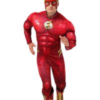 Мъжки костюм DC Comics The Flash + маска. XL, снимка 4 - Костюми - 45438618