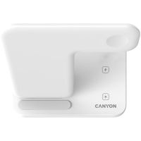 Безжично Зарядно Устройство Canyon Бяло, снимка 3 - Друга електроника - 45367173