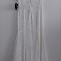Adriana Papell официална бяла рокля , снимка 2 - Рокли - 45445250